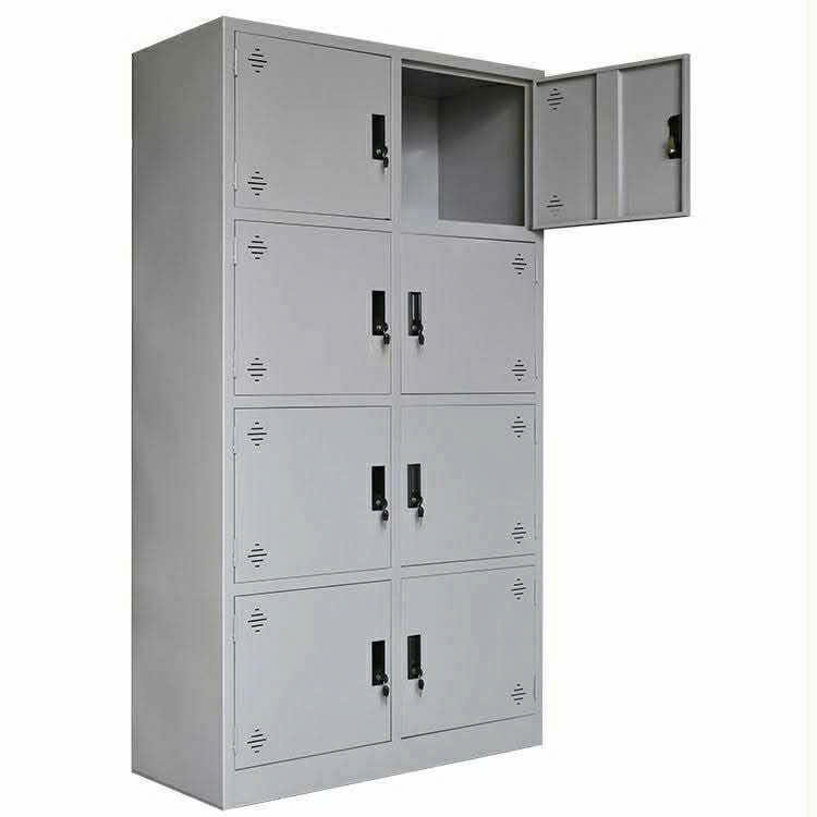 Tủ Sắt Locker Văn Phòng 8 Ngăn Có Khóa